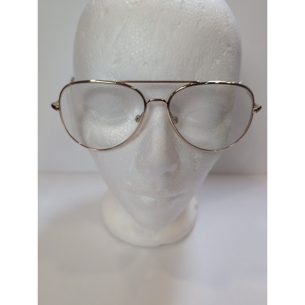Men's WARBY PARKER EYEGLASS RAIDER 2403 58/14/140 GOLD Aviator